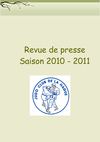 Revue de presse JCH 2010 - 2011