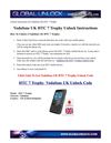 HTC 7 Trophy Vodafone UK Unlock Instructions
