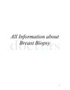 All Information about Breast Biopsy