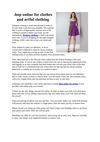 Shop online for clothes and artful clothing