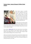 Fashion News: Jessica Simpson’s Billion Dollar Empire