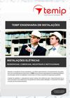 Instalações Elétricas - Temip Engenharia em Instalações - Folder de Instalações Elétricas - www.temip.com.br