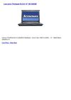 Computers & Accessories - Thinkpad SL410 14 HD 500GB