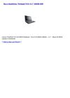 Computers & Accessories - Thinkpad T410 14.1 320GB HDD