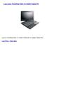 Computers & Accessories - ThinkPad X201 31133ZU Tablet PC