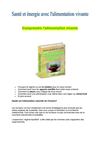 Santé et énergie avec l'alimentation vivante