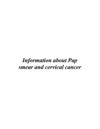 Information about Pap smear and cervical cancer