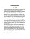 Mobile Apps Development