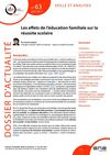 Les effets de l'éducation familiale sur la réussite scolaire