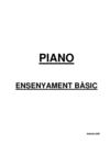 Programació d'Ensenyament Bàsic, EMM Conservatori de Terrasa
