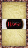 Cardápio do Hawaí - Cafeteria