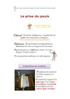 AS TP imagé : la prise du pouls