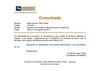 Comunicado