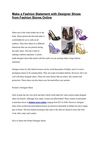 Make a Fashion Statement with Designer Shoes from Fashion Stores Online