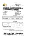 PROGRAMACIÓN, AGOSTO 2011