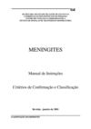 Manual de criteriose classificação das Meningites