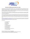 Sales Success Consulting announces launch of a new website