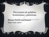 Diccionario de palabras parónimas y homónimas