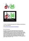1.FC Köln vs VfL Wolfsburg Bundesliga 6.8.2011 SelMckenzie Selzer-McKenzie