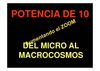 EL MACRO Y EL MICRO COSMOS