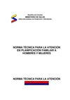 Norma tecnica de planificacion familiar Colombia