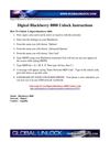 Unlocking Instructions for Digicel Blackberry 8800