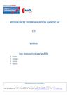 Supports pédagogiques discriminations liées au handicap