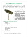 Choose the Right Umbrella for the Right Party