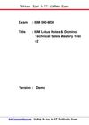 Test4pass IBM Certification 000-M38 exam dumps pdf vce
