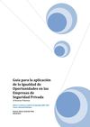 Guía para la aplicación de la Igualdad de Oportunidades en las Empresas de Seguridad Privada