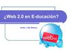 Web 2.0 en E-ducación