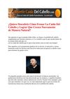 como evitar la caida del cabello - caida del cabello remedios caseros - caida del cabello mujeres