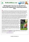 ==> HGH Benefits : How Can You Benefit From Taking HGH Supplements?