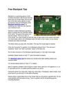 Free Blackjack Tips