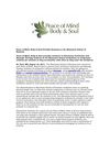 Peace of Mind, Body & Soul Provides Seminars at the Minnesota School of Business