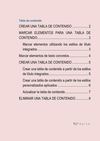 Tabla de Contenido