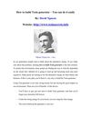 How to build Tesla generator – You can do it easily