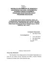  “PLAN EDUCATIVO CÍVICO INTEGRAL PARA LAS COMUNIDADES ORGANIZADAS EN EL MARCO DE UNA CULTURA DE PAZ, PREVENCIÓN...
