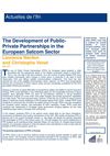 The development of Public-Private Partnerships in the European satcom sector
