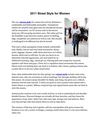 2011 Street Style for Women