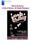 Revue de presse du spectacle "Ecrits d'amour" de Claude Bourgeyx