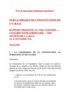 Staline : sur le projet de constitution de l'URSS (25 novembre 1936)