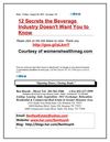 TIP--12 Secrets the Beverage Industry Doesn't Want You to Know-C (1)