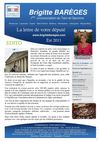 Newsletter Brigitte Barèges été 2011