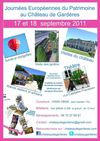Les jardins et le Château de Gardères - Programme des Journées Européennes du Patrimoine 2011
