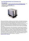 L'Equip 306200 550-Watt 6-Tray Food Dehydrator, Gray