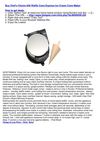 Chef's Choice 838 Waffle Cone Express Ice Cream Cone Maker