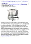 Cuisinart DLC-2ABC Mini Prep Plus Food Processor, Brushed Chrome