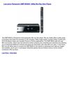 Disc Players & Recorders - Panasonic DMP-BD50K 1080p Blu-Ray Disc Player