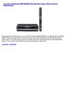 Disc Players & Recorders - Panasonic DMP-BD605K Blu-Ray Disc Player, Black (Factory Refurbished)